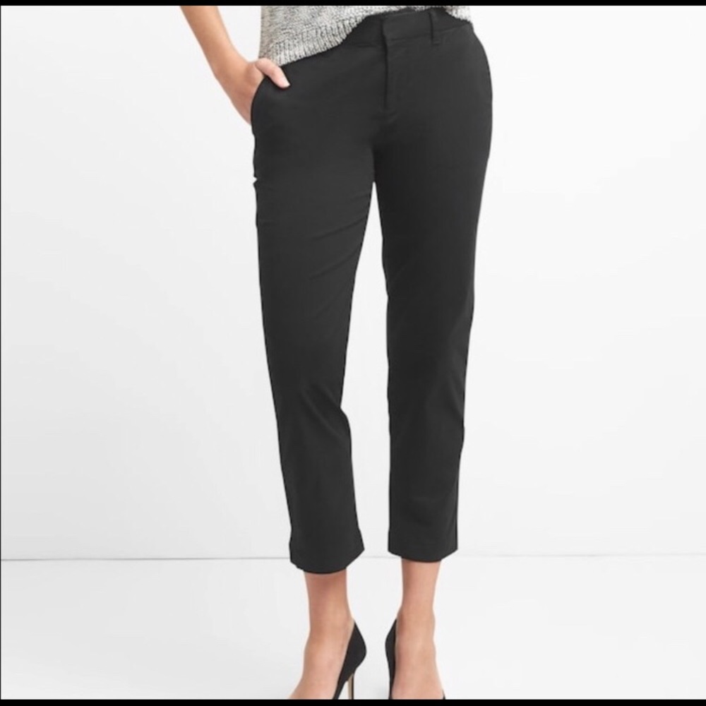 NWT GAP Petite Slim City Crop Pant